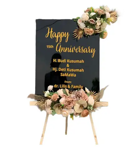 Papan Bunga Akrilik Terbaya